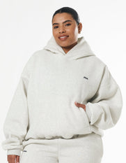 Classic Hoodie - Light Grey/Black