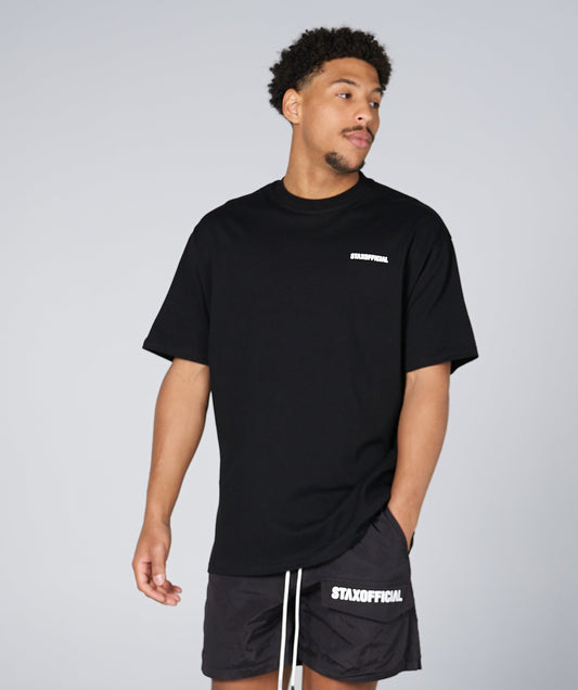 STAXOFFICIAL Unisex Tee - Black