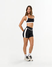 Panel Crossback Sports Bra Airlyte - Black