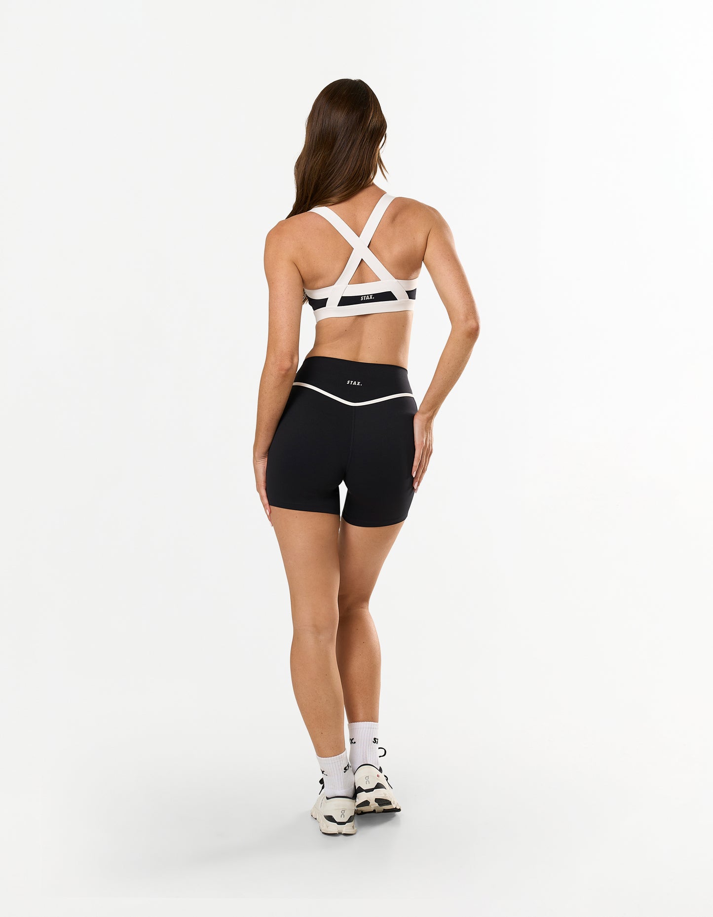Panel Crossback Sports Bra Airlyte - Black
