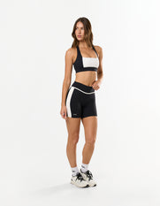 Panel Midi Bike Shorts Airlyte - Black