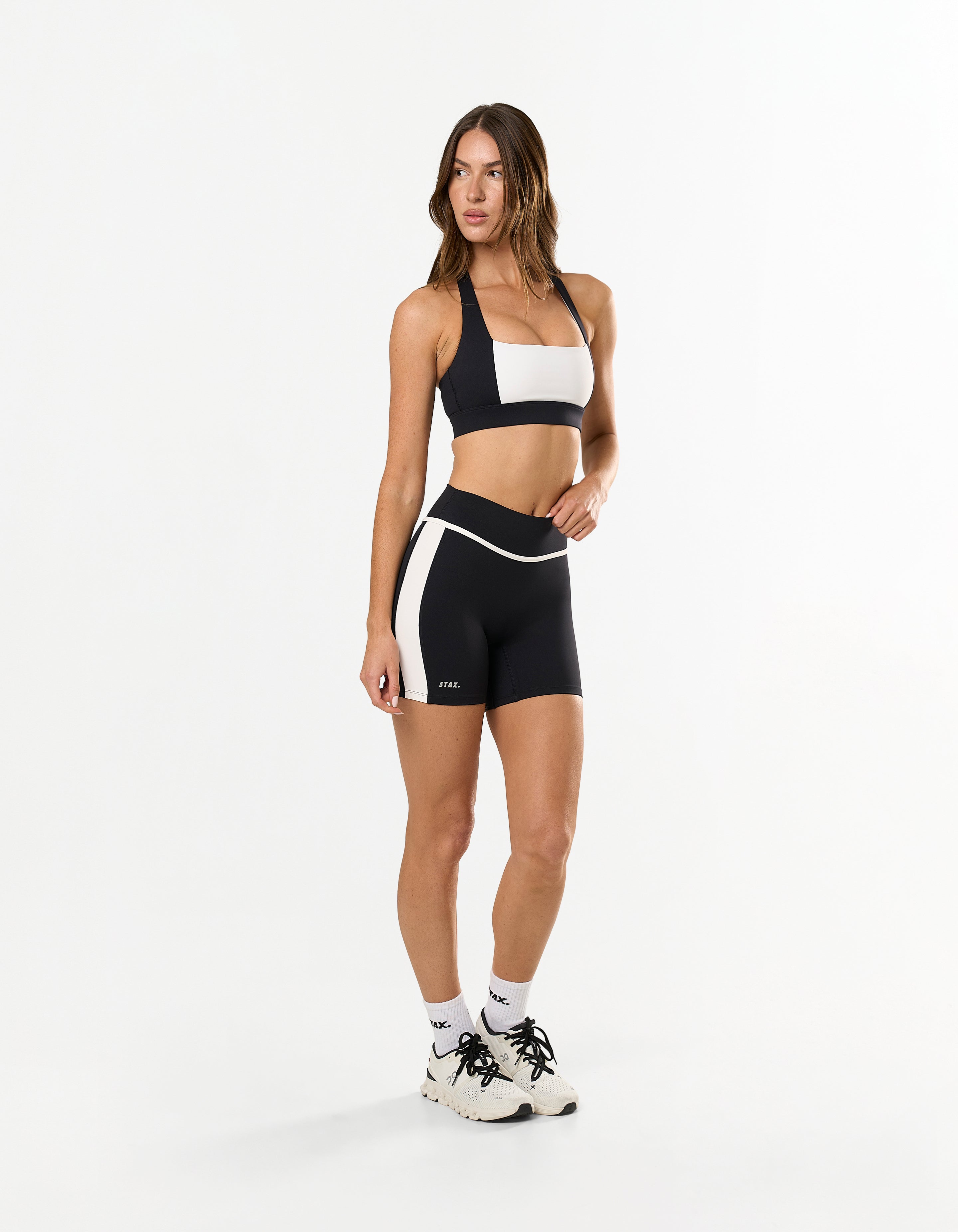 Panel Midi Bike Shorts Airlyte - Black