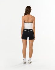 Crossover Halter Tank Airlyte - White