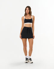 Panel Crossback Sports Bra Airlyte - Black