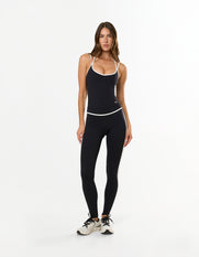 Double Strap Tank Airlyte - Black