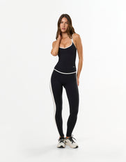 Double Strap Tank Airlyte - Black