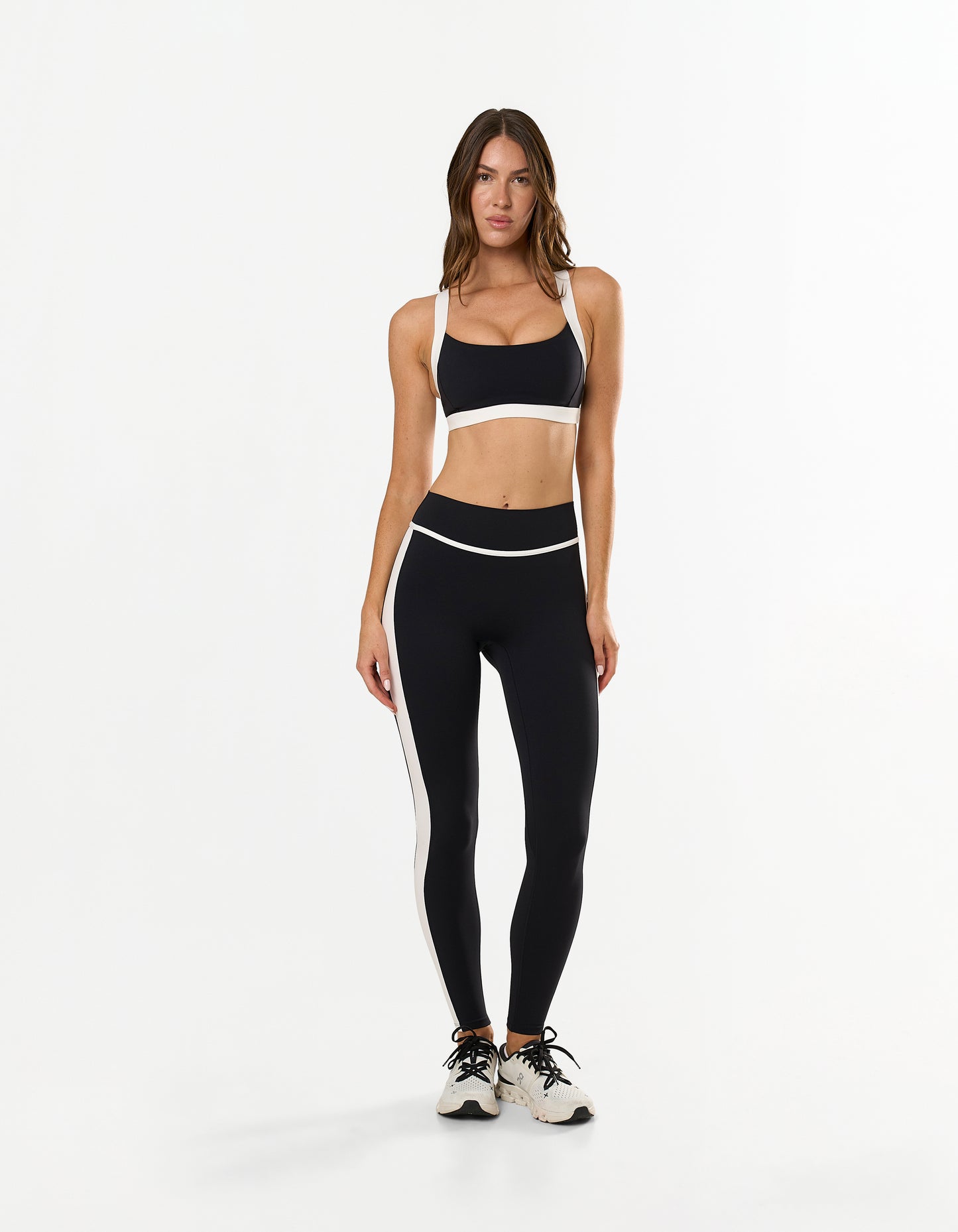 Panel Crossback Sports Bra Airlyte - Black