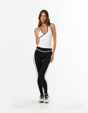 Crossover Halter Tank Airlyte - White