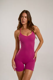 Backless Playsuit Airlyte - Orchid