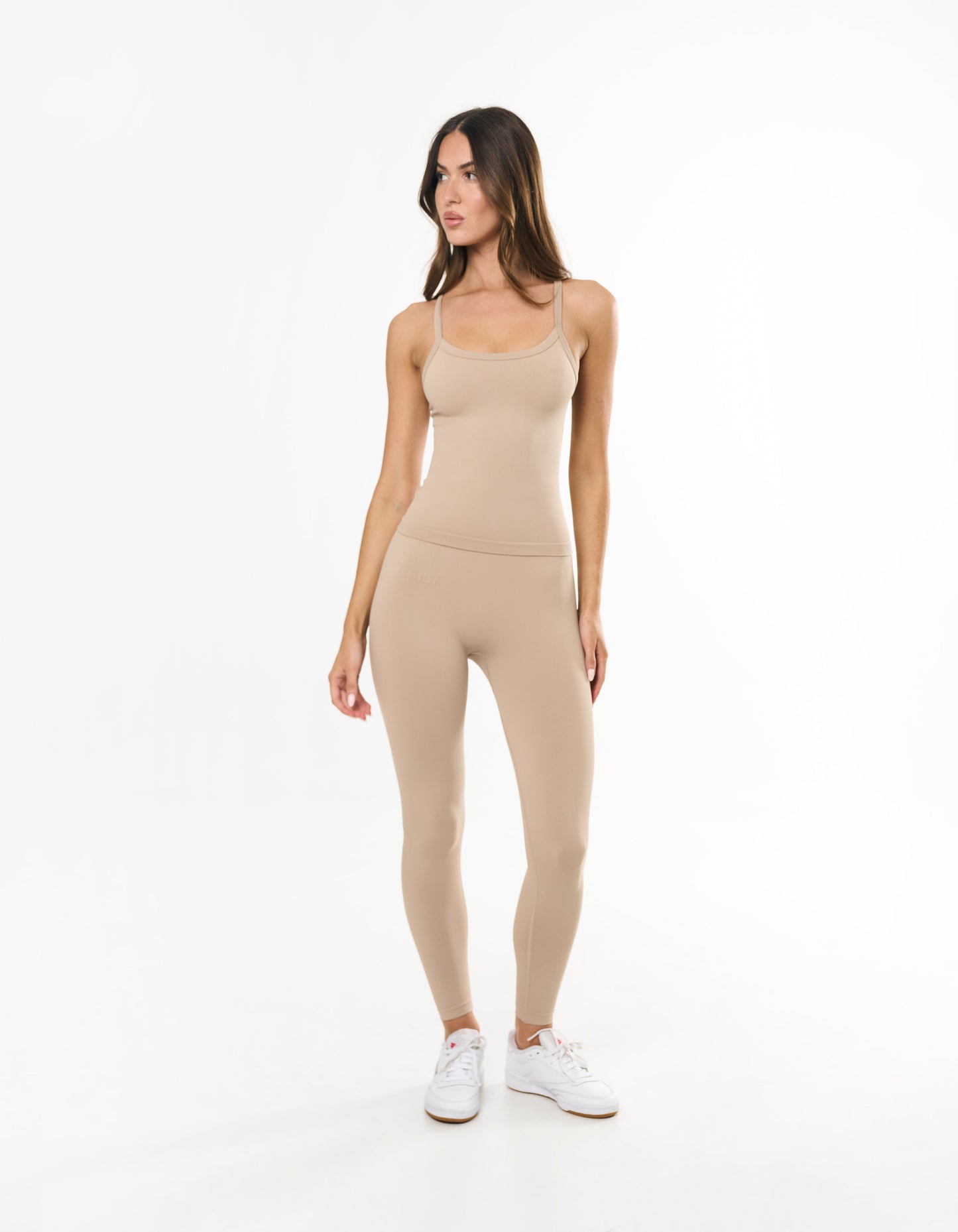 Premium Seamless Tank - Taupe