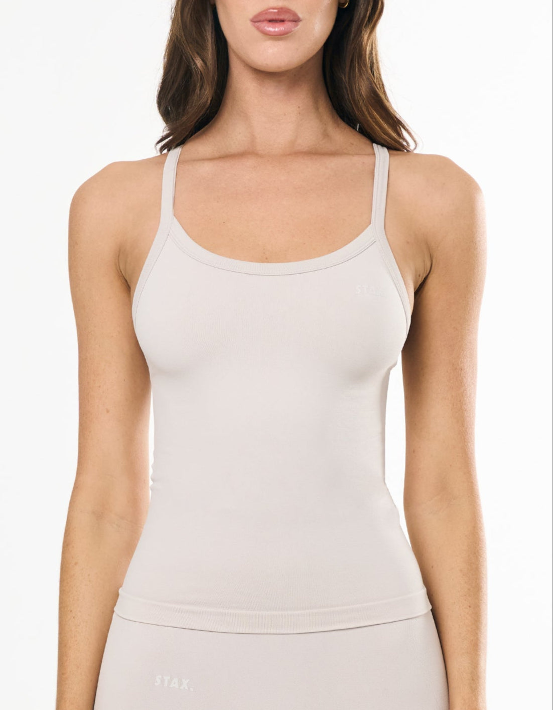 Premium Seamless Tank - Bone