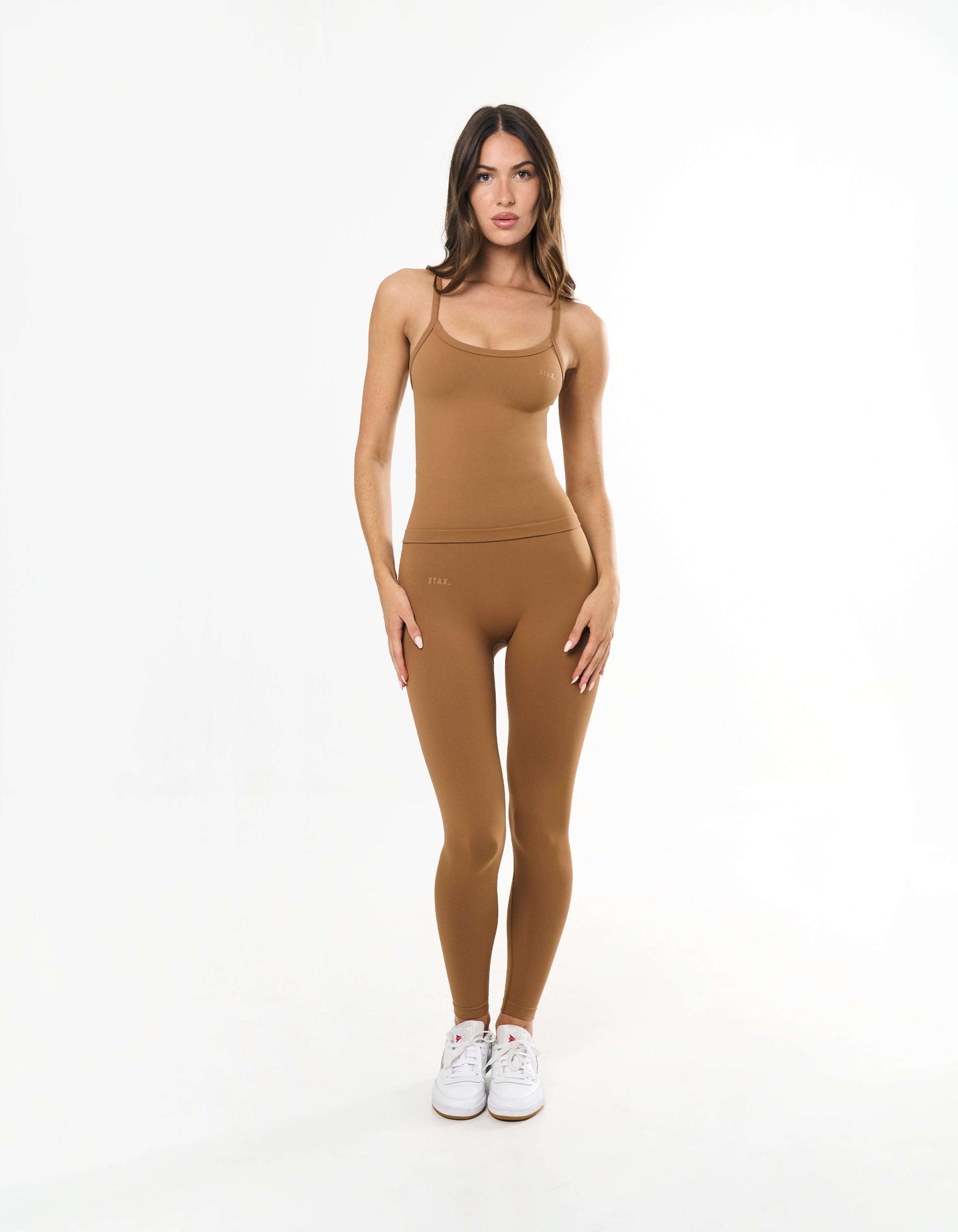 Premium Seamless Tank - Toffee