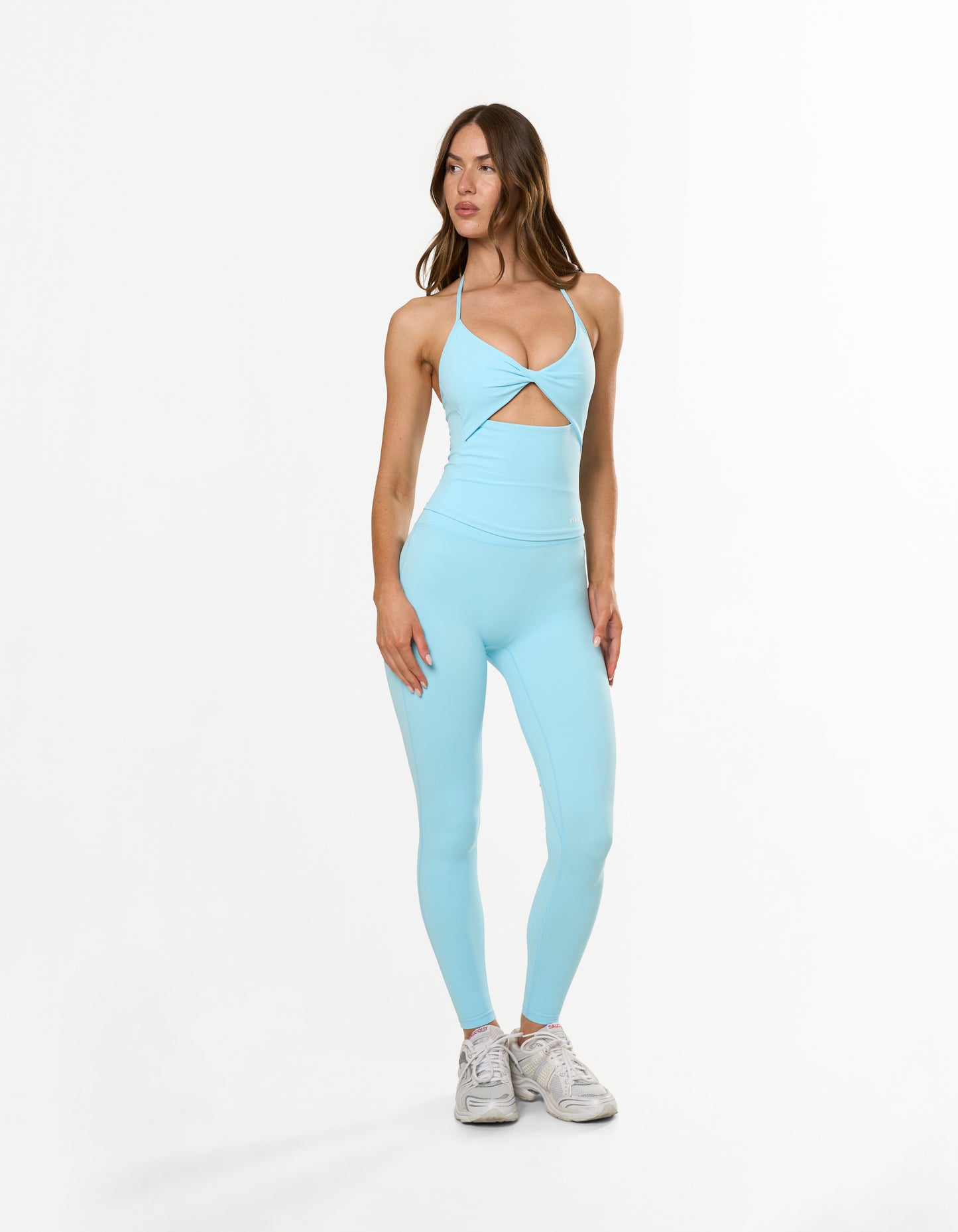 Twist Halter Tank Airlyte - Mist