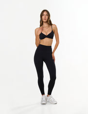 Twist Crop Airlyte - Black