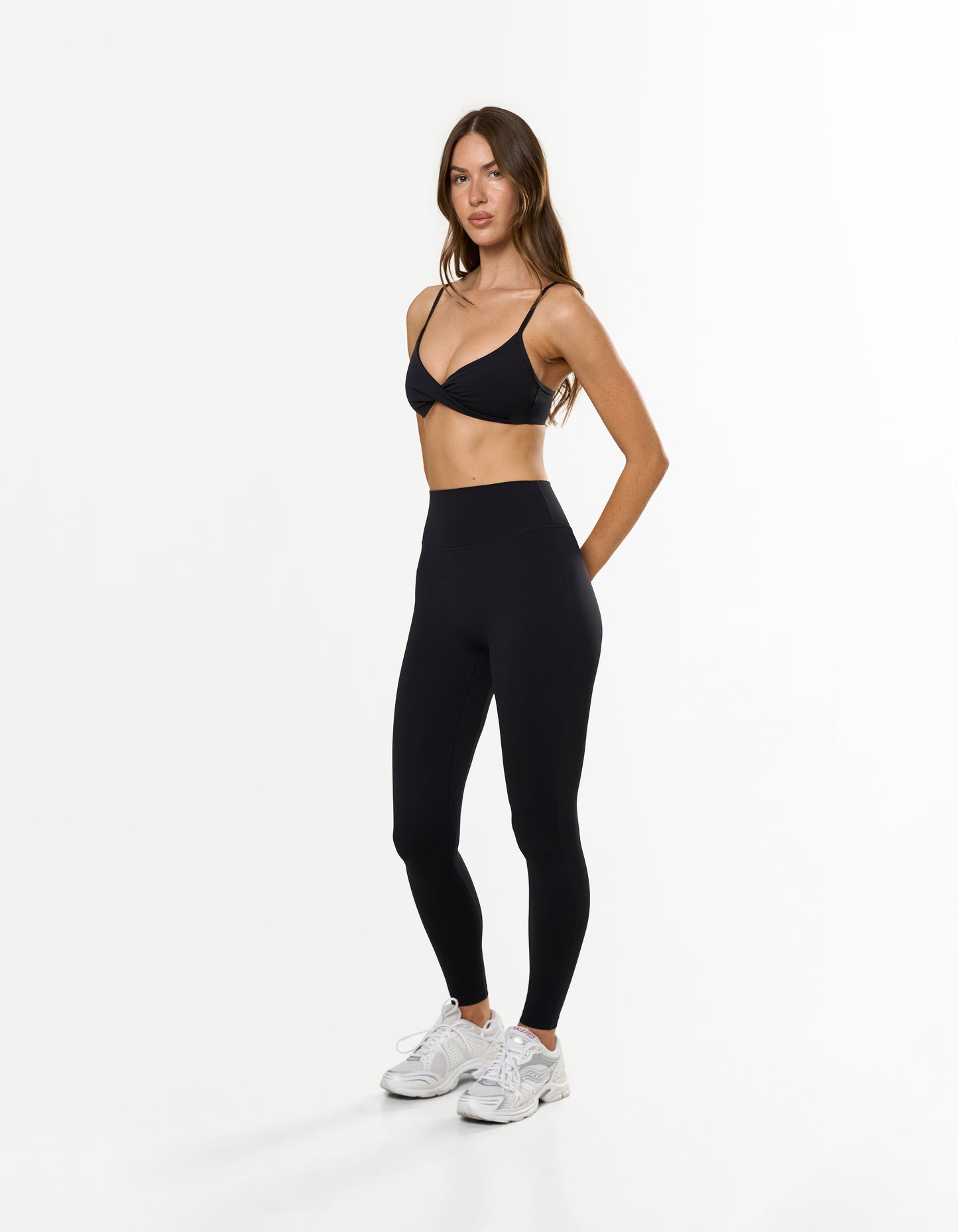 Twist Crop Airlyte - Black