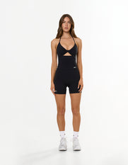 Twist Halter Tank Airlyte - Black