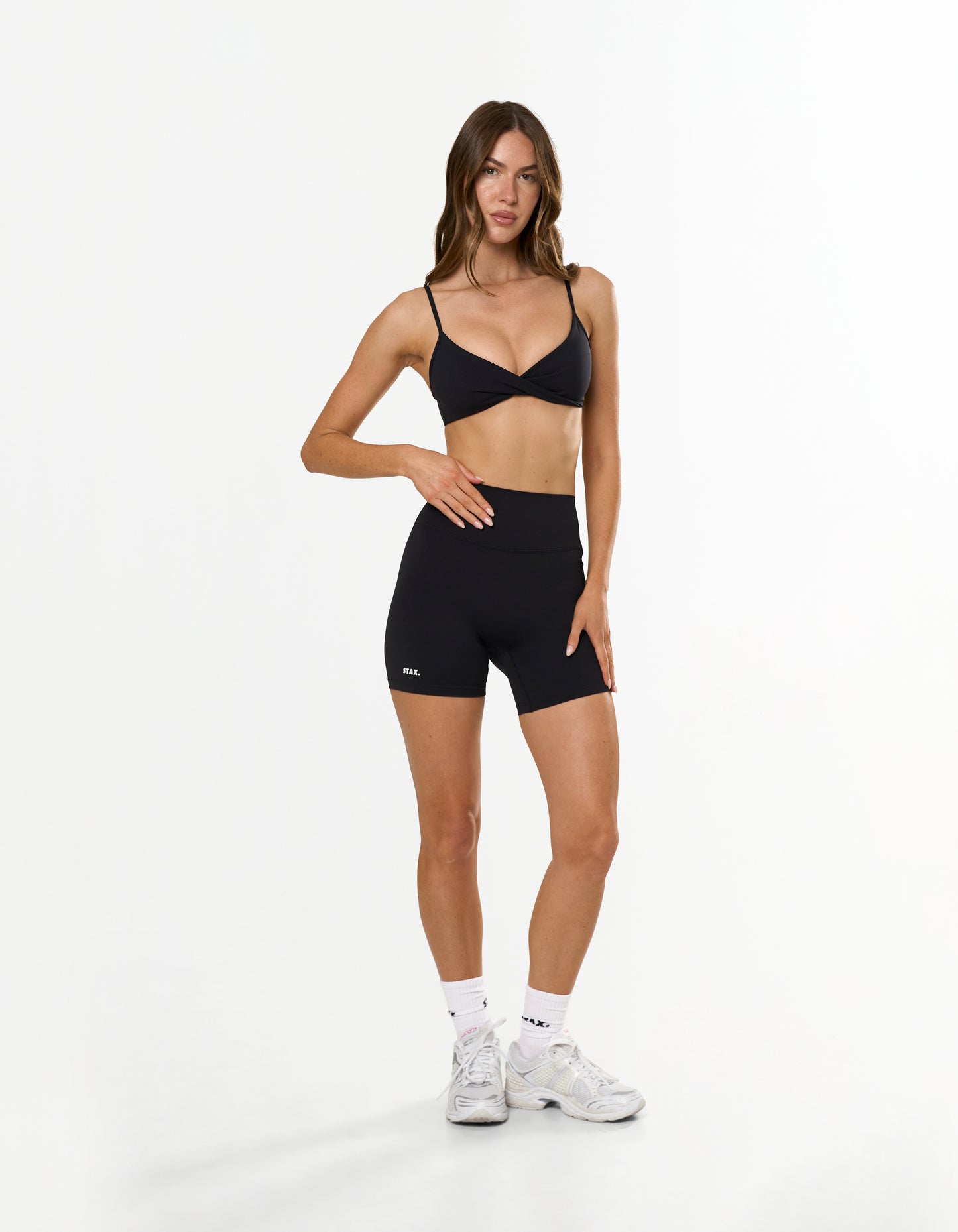 Twist Crop Airlyte - Black