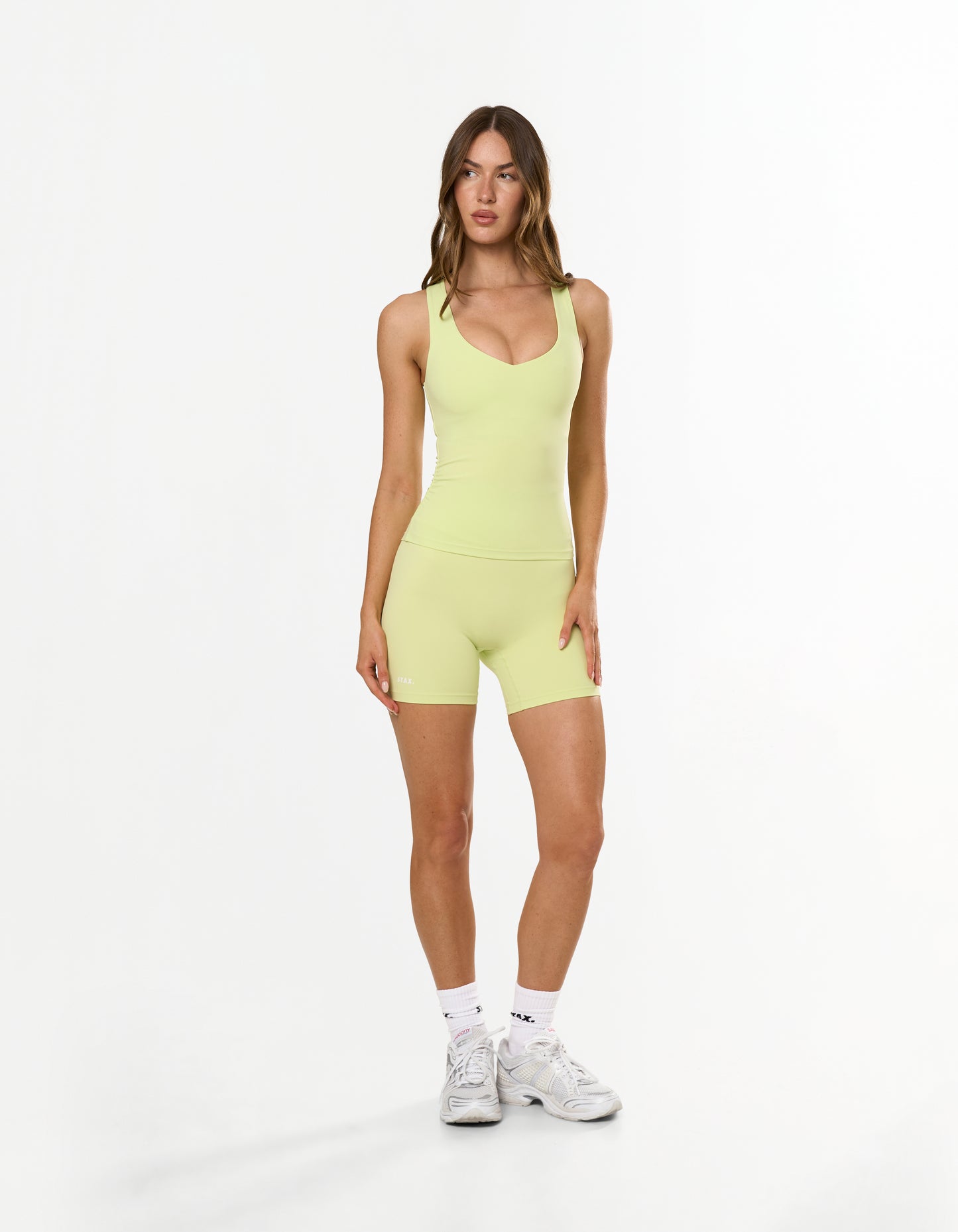 Midi Bike Shorts Airlyte - Lime