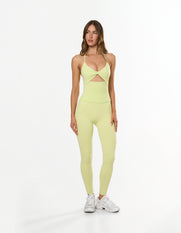 Twist Halter Tank Airlyte - Lime