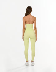 Twist Halter Tank Airlyte - Lime