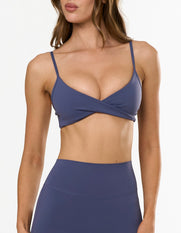 Twist Crop Airlyte - Blueberry