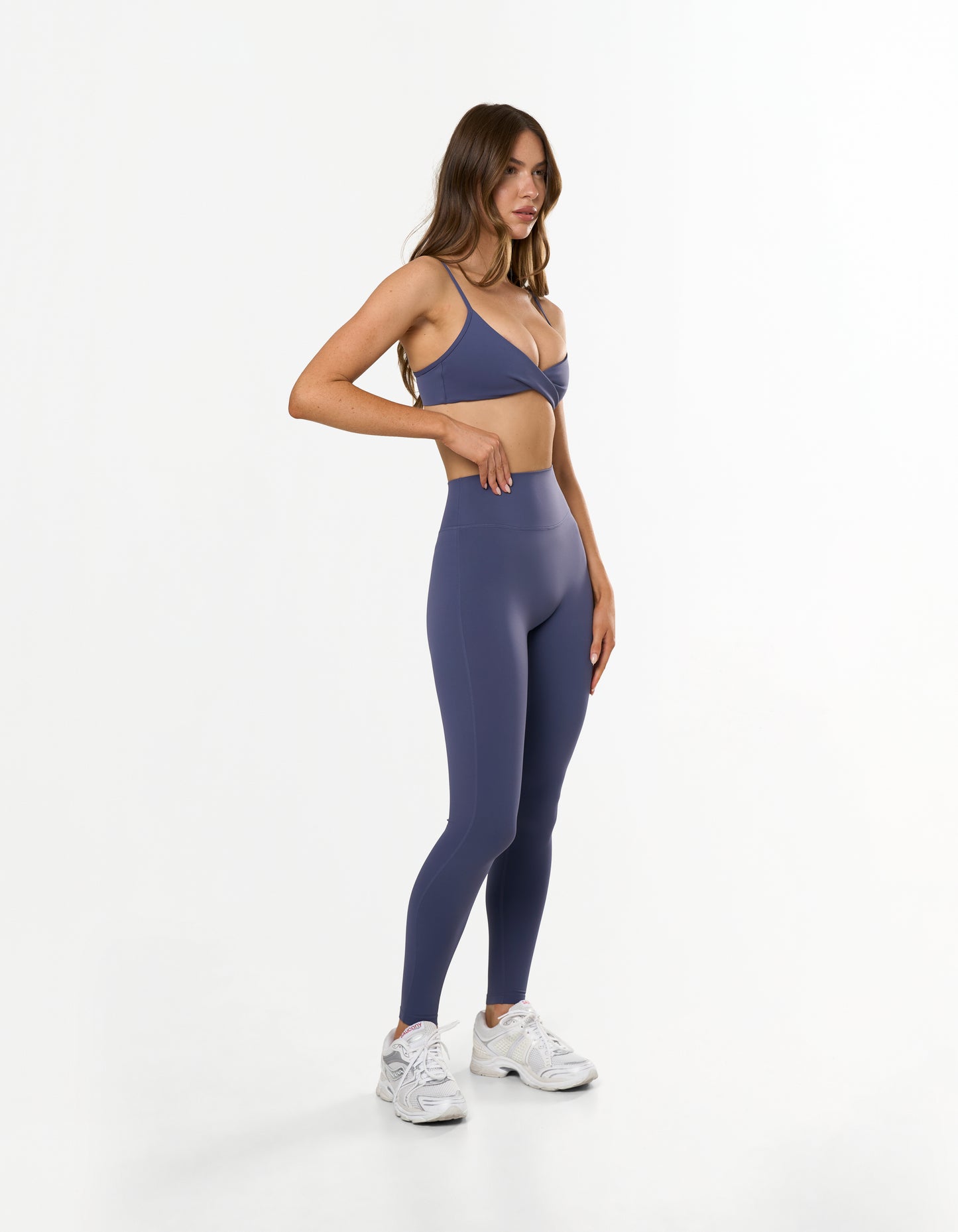 Twist Crop Airlyte - Blueberry