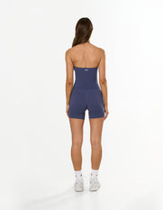 Twist Halter Tank Airlyte - Blueberry