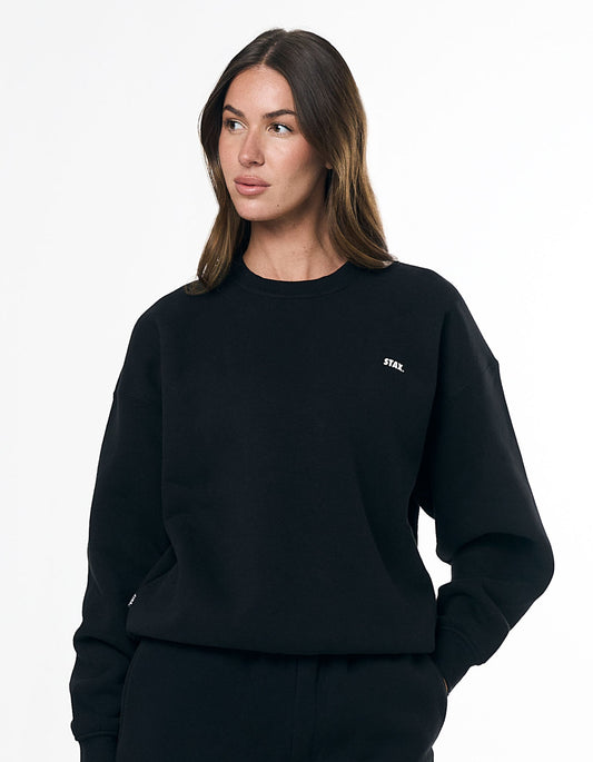 Classic Crew Solfleece™ - Black