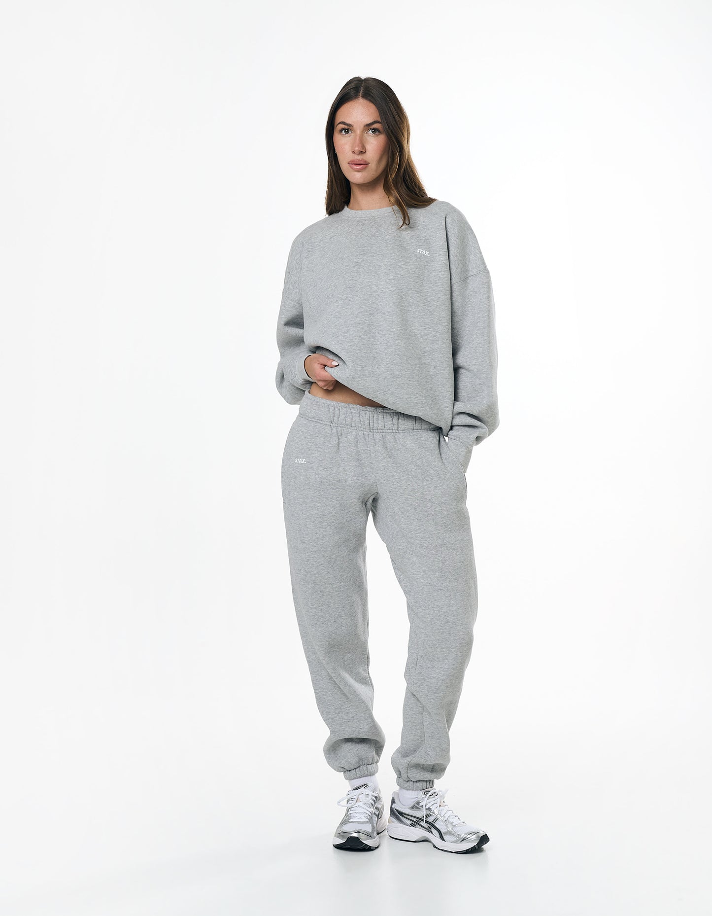 Classic Crew Solfleece™ - Grey Marle
