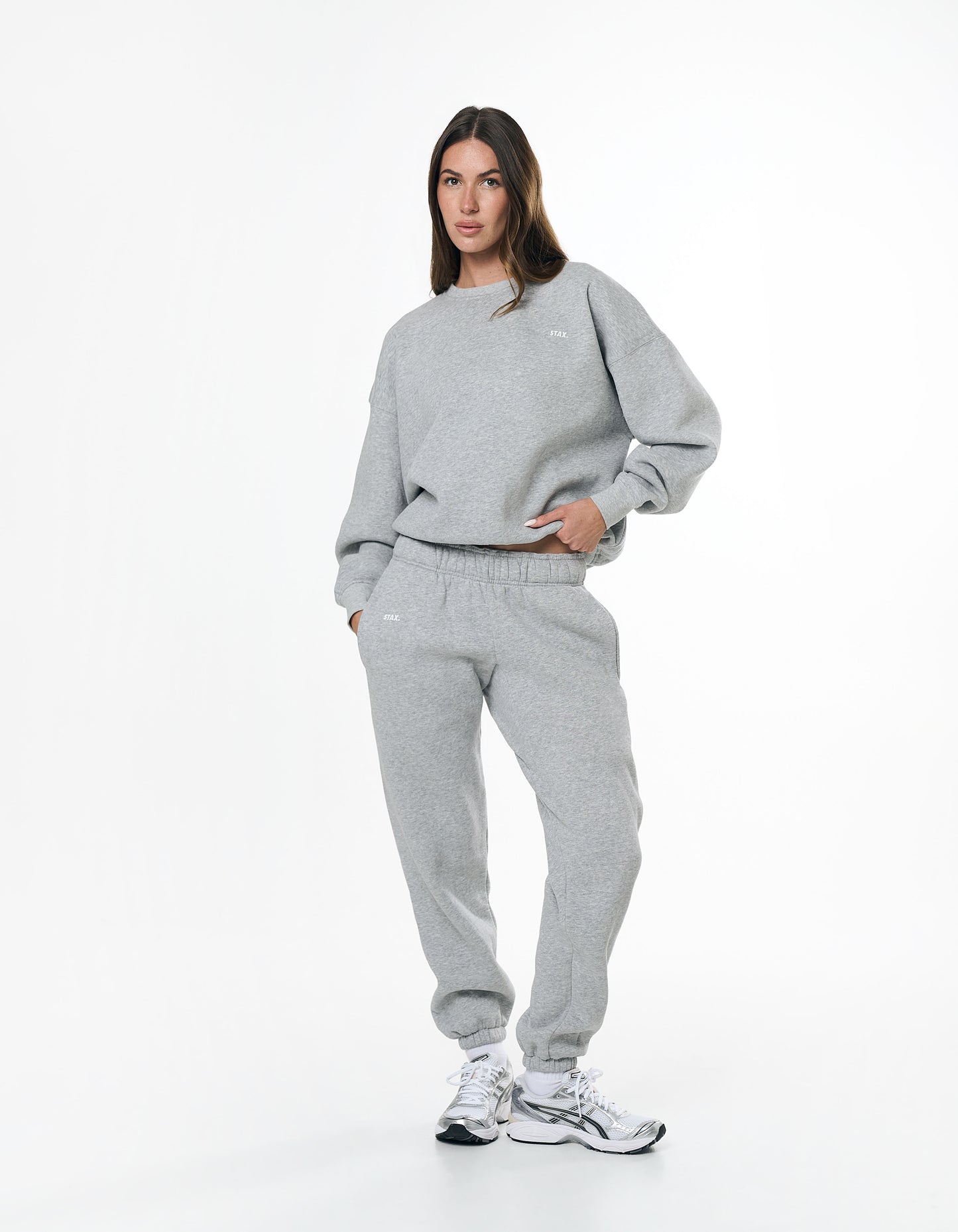 Classic Crew Solfleece™ - Grey Marle