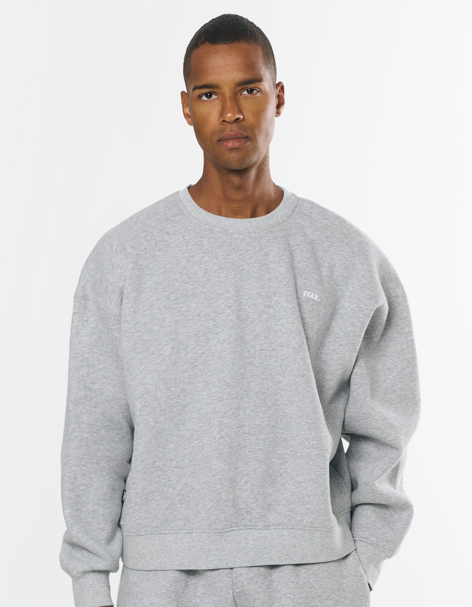 Classic Crew Solfleece® - Grey Marle