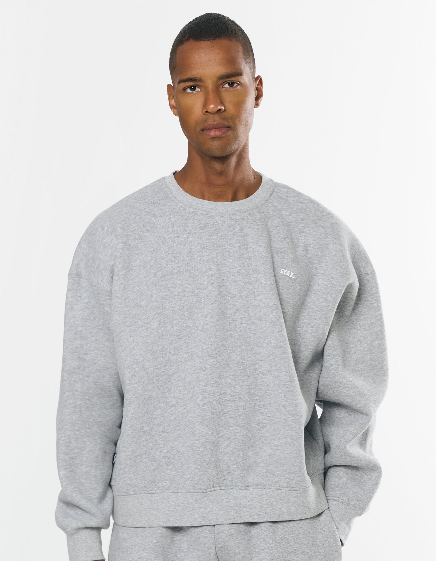 Classic Crew Solfleece™ - Grey Marle