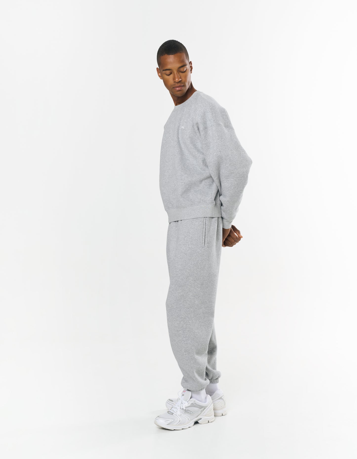 Classic Crew Solfleece™ - Grey Marle
