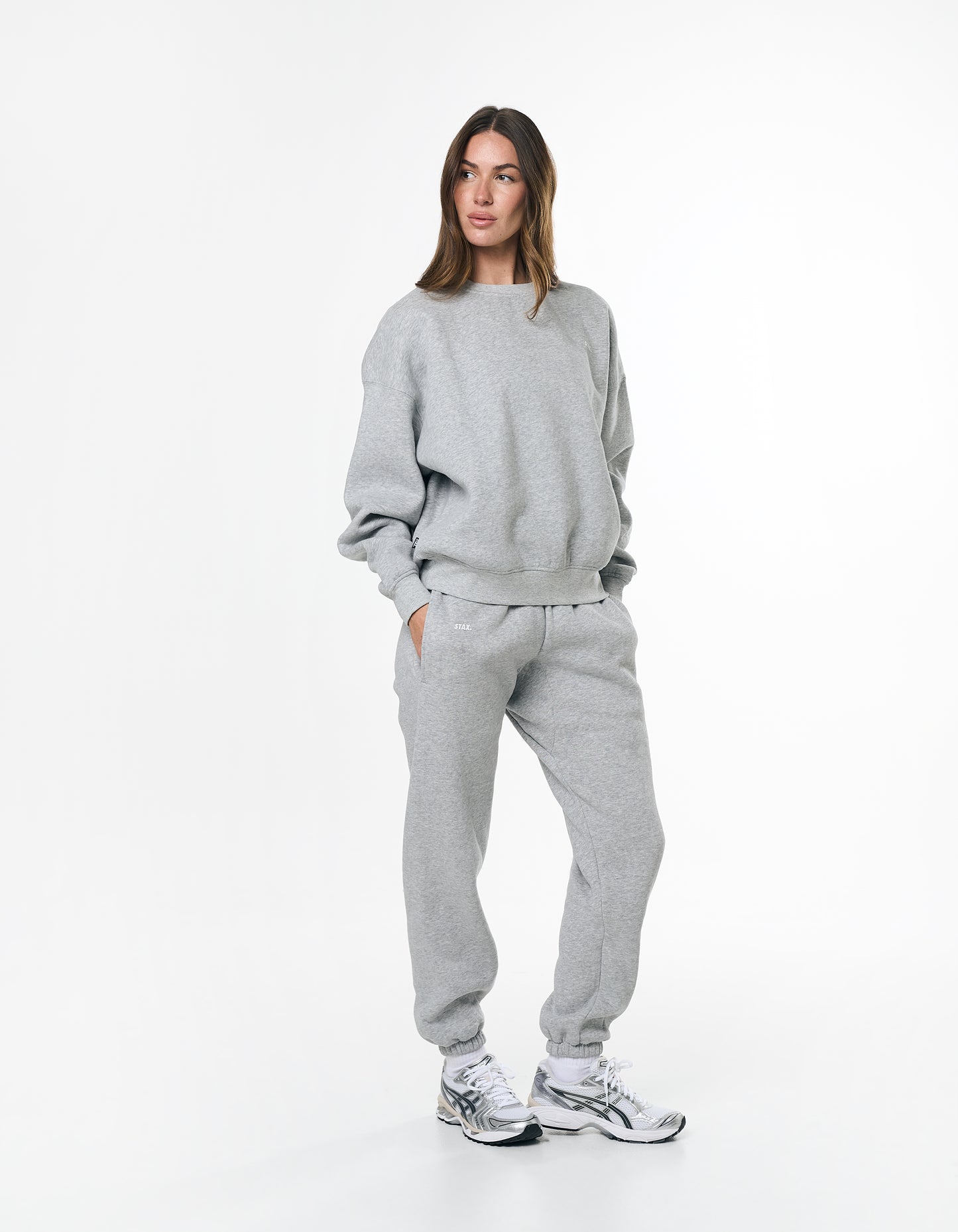 Classic Crew Solfleece™ - Grey Marle