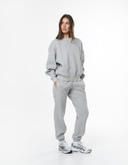 Classic Crew Solfleece™ - Grey Marle
