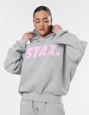 Original Hoodie - Dark Grey/Pink