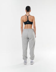 Classic Cuffed Jogger - Dark Grey/Pink