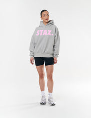 Original Hoodie - Dark Grey/Pink