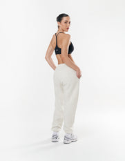 Classic Cuffed Jogger - Light Grey Marle