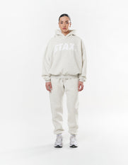 Classic Cuffed Jogger - Light Grey Marle