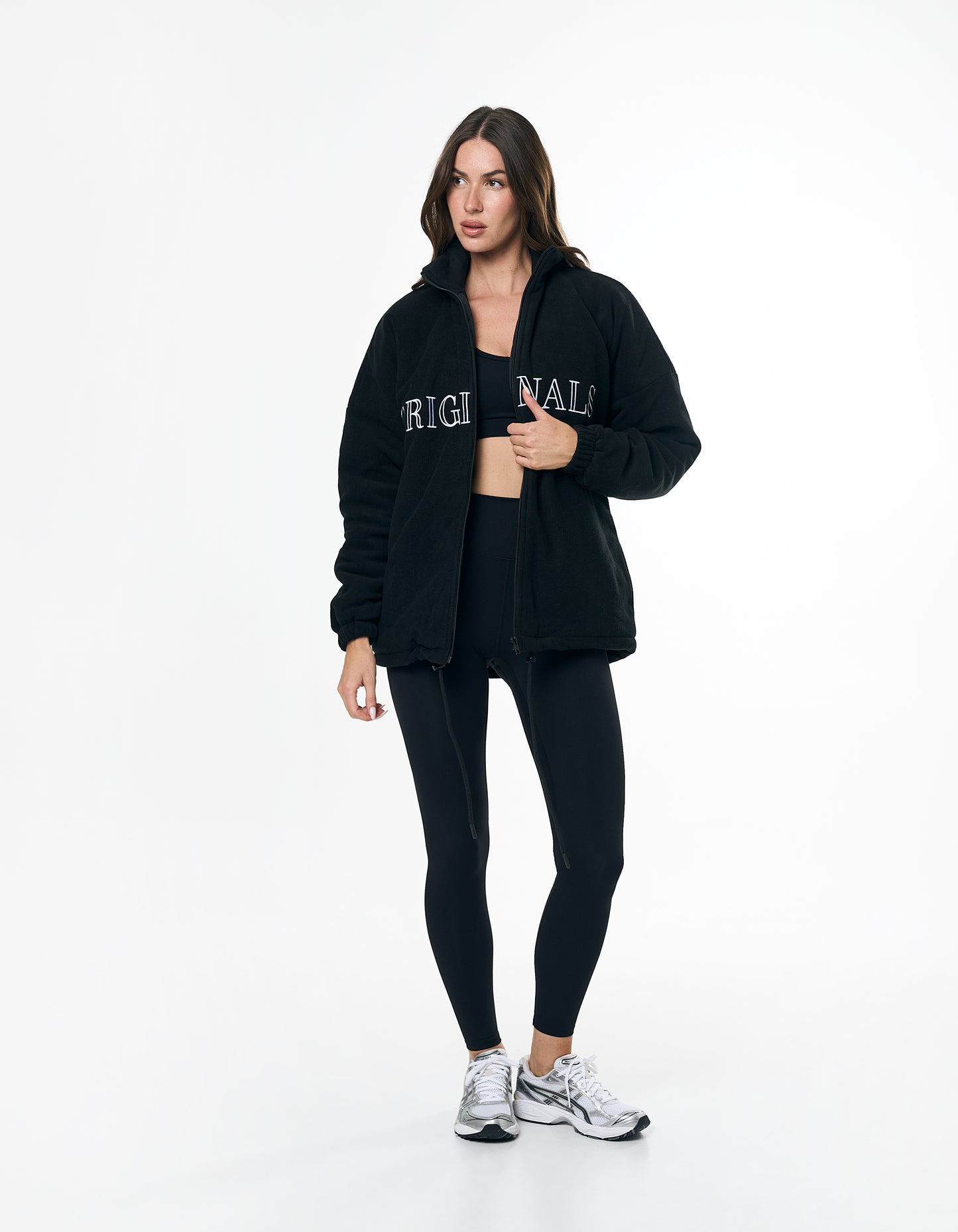 Originals Polar Fleece Jacket- Black