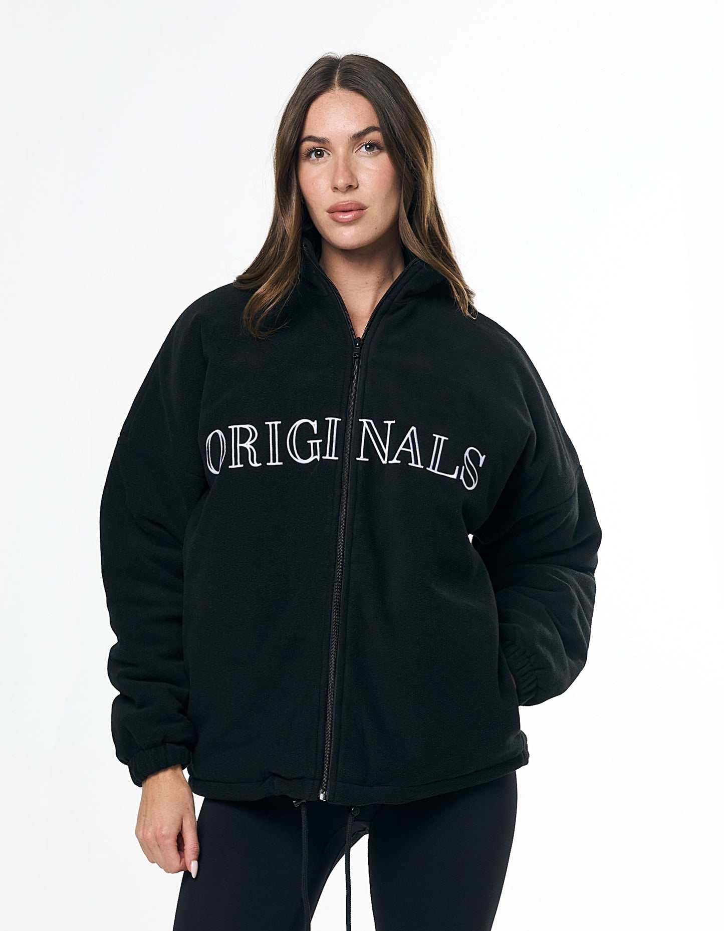 Originals Polar Fleece Jacket- Black