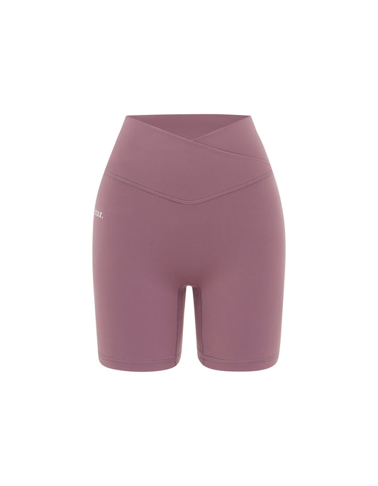 V Front Midi Bike Shorts NANDEX™ - Mauve