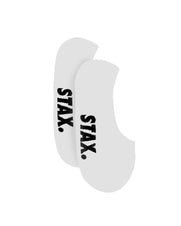 Unisex No Show Socks - White