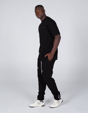 STAXOFFICIAL. Mens Fitted Jogger - Black