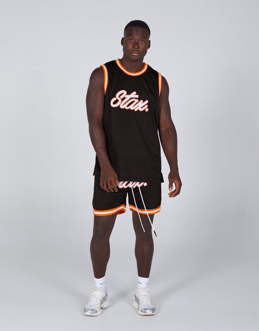 STAX. Court Drip Basketball Shorts - Princeton