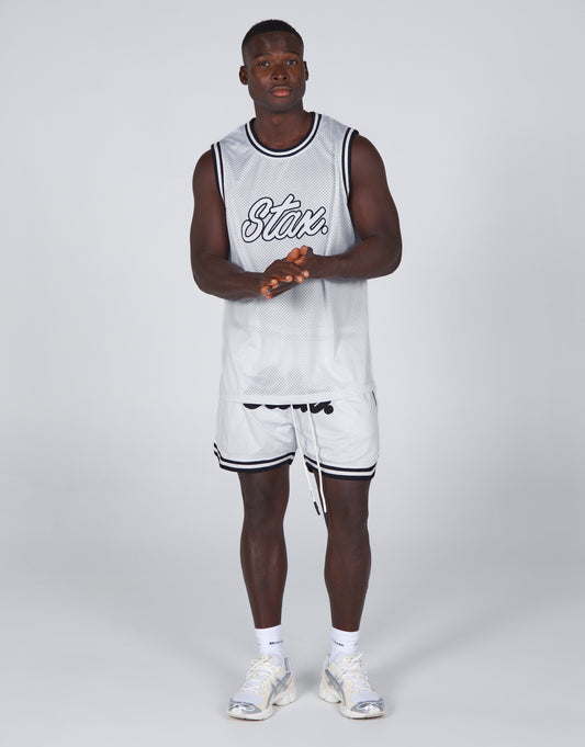 STAX. Court Drip Basketball Shorts - Dale