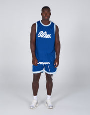 STAX. Court Drip Basketball Singlet - Duke
