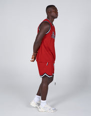 Court Drip Basketball Singlet - Stanford