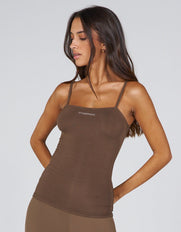 AW Sahara Singlet - Tuscan (Brown)